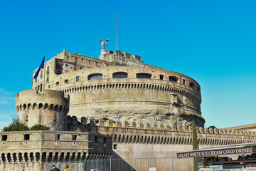Fototapeta na wymiar Castel San Angelo Rome
