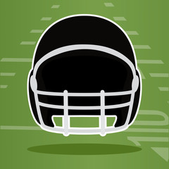 American football poster