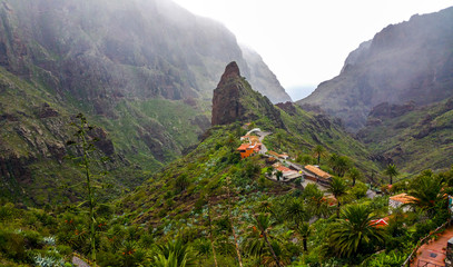 view of mountains - Masca - Tenerife Island