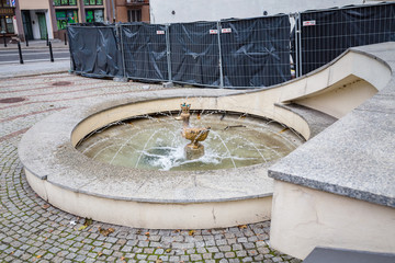 Corner of the Golden Duck (Zakątek Złotej Kaczki) in Warsaw, Poland