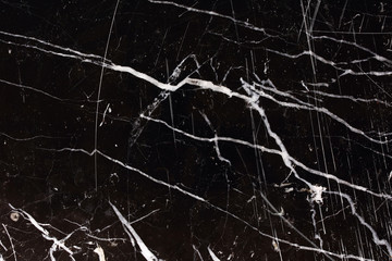 Patterned structure of black marble pattern texture for design, abstract dark marble background.