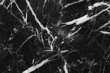 White patterned natural of black Marquina marble pattern texture for interior, product and other design. abstract dark background.