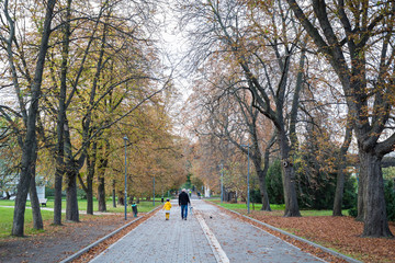 Agrykola Park in Warsaw, Poland