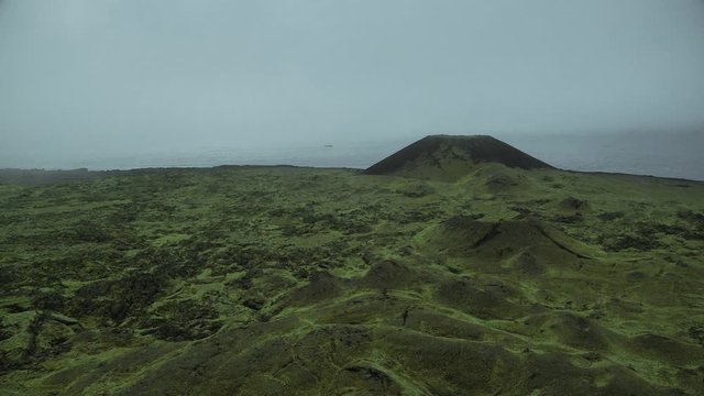 Volcanic landscape of Jan Mayen