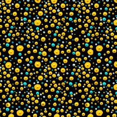 gold purple pink rose oil paint brush puan grunge pattern splattern circle background textile design