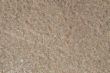 Background of pebbles. Wet stones. Multicolored pebbles. 