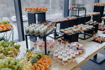 festive sweet buffet