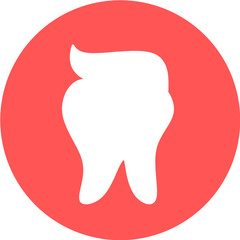 Dental Logo Design. Creative Dentist Logo. Dental Clinic Creative Company Vector Logo. Dental logo and symbol template vector icon app. Tooth icon. Dentist stomatology medical doctor Logotype concept