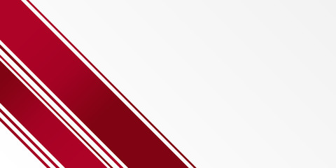 Abstract modern background gradient color. Red maroon and white gradient with stylish line and square decoration suit for presentation design.