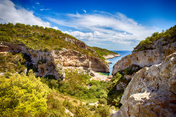 Stiniva cove, Vis island - Croatia