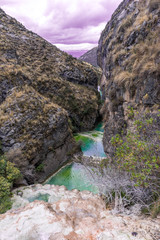 Millpu pools in Peru
