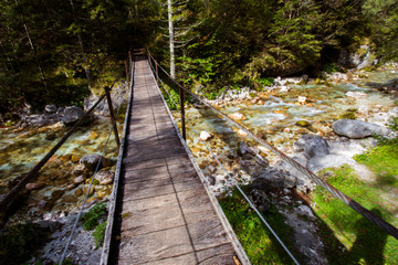 Fototapeta premium Soca river in Slovenia landscape