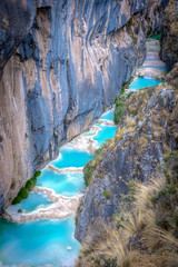 Millpu pools in Peru