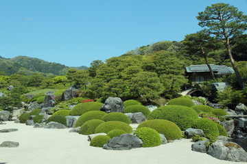 鳥取県　安来市　足立美術館　庭園　ゴールデンウィーク