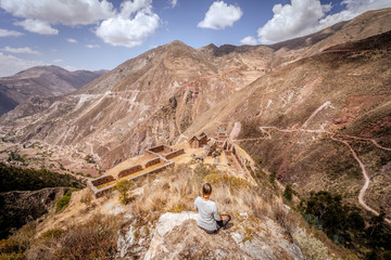 Old Incas city in Peru