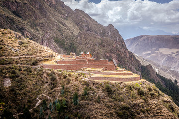 Old Incas city in Peru