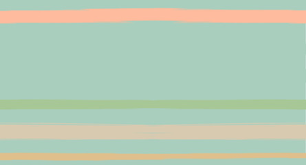 Obraz premium Orange, Brown Lines Seamless Summer Pattern, Vector Watercolor Sailor Stripes. Retro Vintage Grunge Fabric Fashion Design Horizontal Brushstrokes. Simple Painted Ink Trace, Geometric Cool Autumn Print