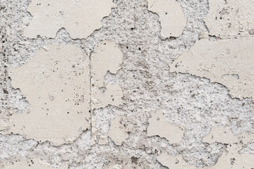 Texture image of old wall plaster