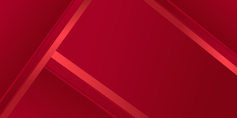 Fototapeta premium Red dark background for wide banner and presentation design