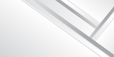  Grey white abstract background geometry shine and layer element vector for presentation design. Suit for business, corporate, institution, party, festive, seminar, and talks.