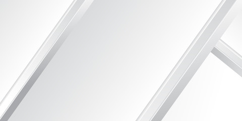  Grey white abstract background geometry shine and layer element vector for presentation design. Suit for business, corporate, institution, party, festive, seminar, and talks.