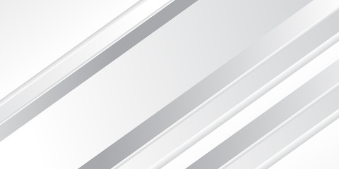  Grey white abstract background geometry shine and layer element vector for presentation design. Suit for business, corporate, institution, party, festive, seminar, and talks.