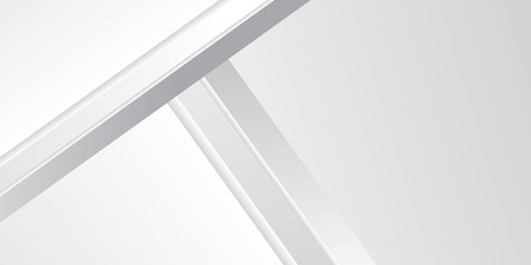  Grey white abstract background geometry shine and layer element vector for presentation design. Suit for business, corporate, institution, party, festive, seminar, and talks.