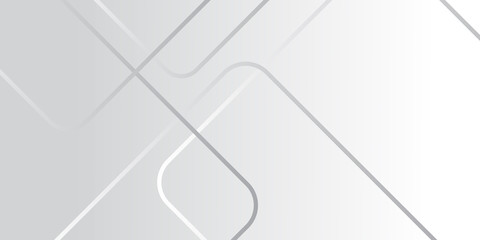 Grey white abstract stripe line background geometry shine and layer element vector for presentation design. Suit for business, corporate, institution, party, festive, seminar, and talks.
