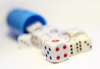 Photo detail of dices game