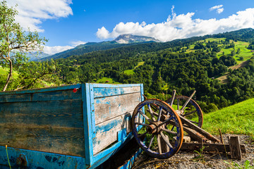Fototapeta premium Vintage Farm Carriage