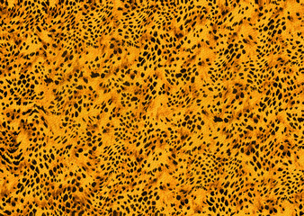 abstract leopard skin texture design