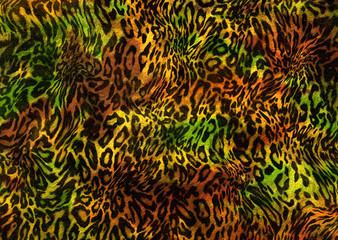 abstract leopard skin texture design