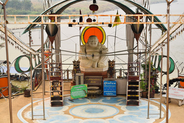 temple statue interior