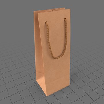 Paper bag with string handle 2