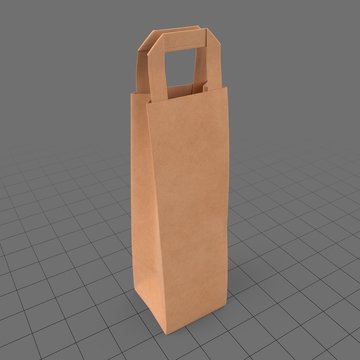 Paper bag with handles 2
