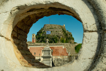 Old fortress in Corfu