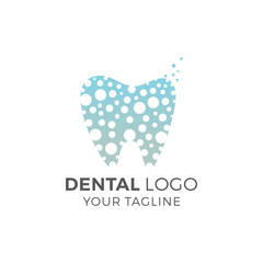 Dental Clinic Logo Tooth abstract design vector template