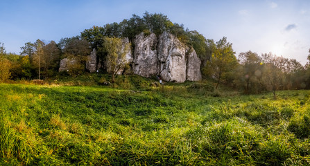 Dolina Będkowska, turystyka, podróże  © Tomasz