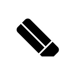 Eraser icon, Eraser icon vector, in trendy flat style isolated on white background