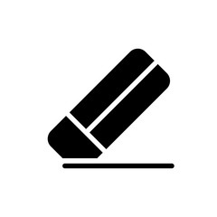 Eraser icon, Eraser icon vector, in trendy flat style isolated on white background