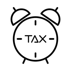 tax obligation with alarm clock