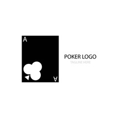 poker logo vector
