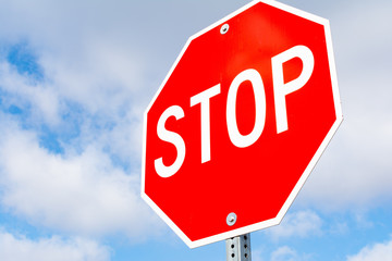 Stop sign
