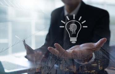 AI, BI Artificial and business intelligence