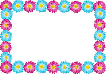 Beautiful card with floral background. Basis for greeting card