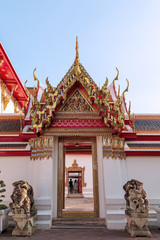 Wat Pho Buddhist temple.