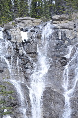 Fototapeta na wymiar Close up water falls
