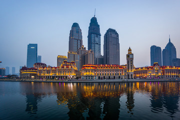 Cityscape of Tianjin, China