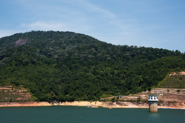 Fototapeta na wymiar Beautiful Teluk Bahang Dam, Malaysia