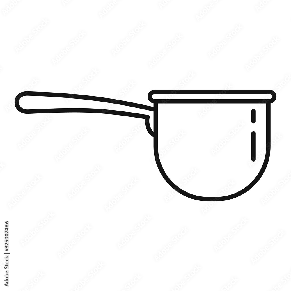 Poster plastic tableware icon. outline plastic tableware vector icon for web design isolated on white backg